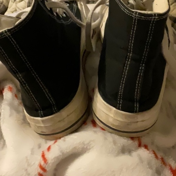 Sincerely Jules black chunky high top sneakers 😍. Size 7.5 M - Picture 6 of 8